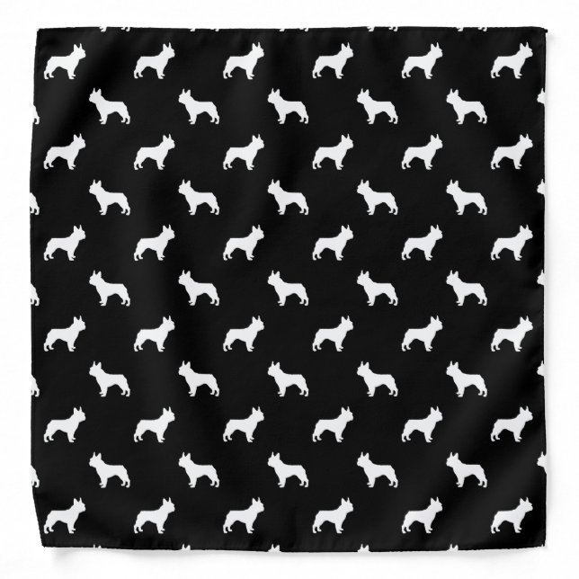 French Bulldog bandana - dog bandana (Front)