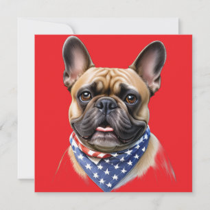 French Bulldog Bandana Labor Day Bulldog