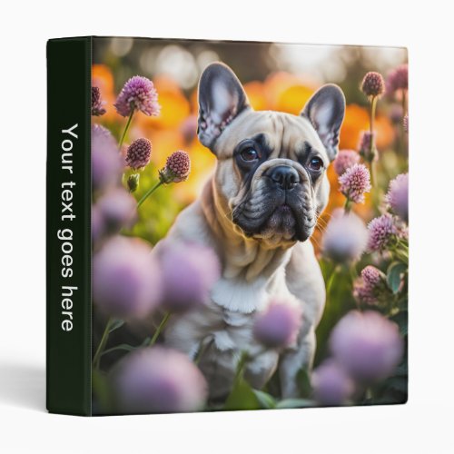 French Bulldog beautiful photo album binder