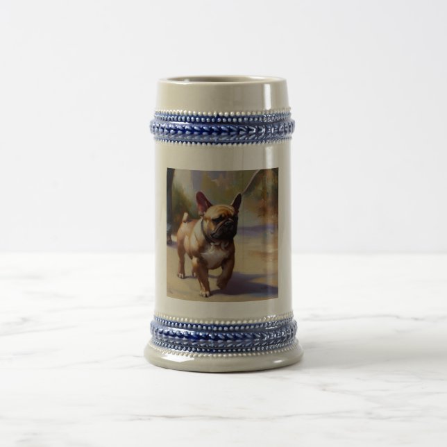 French Bulldog  Beer Stein (Center)