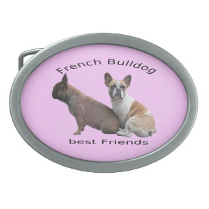 French Bulldog Belt Buckle
