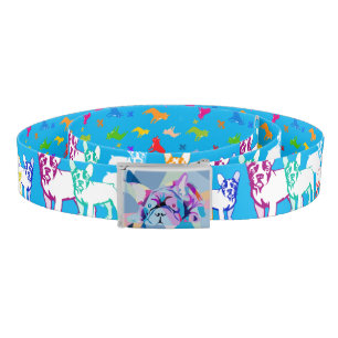 French Bulldog Belt Colorfull