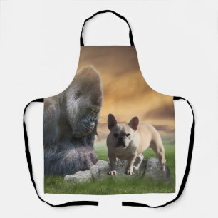 French Bulldog best friends Apron