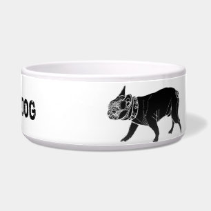 French Bulldog/Beware of Dog Bowl