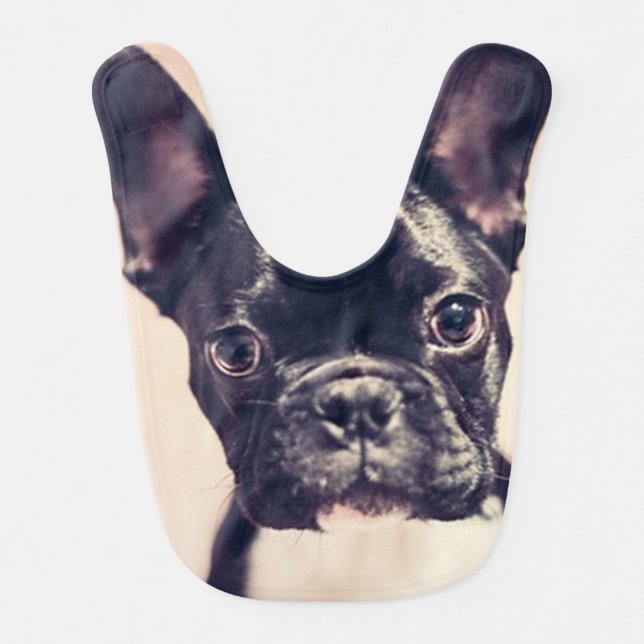 French Bulldog Bib (Front)