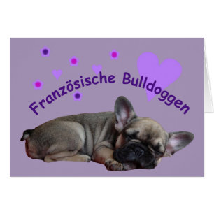 French Bulldog Birthday French Bulldog Cards