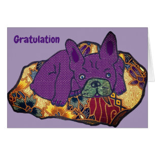French Bulldog Birthday French Bulldog Cards