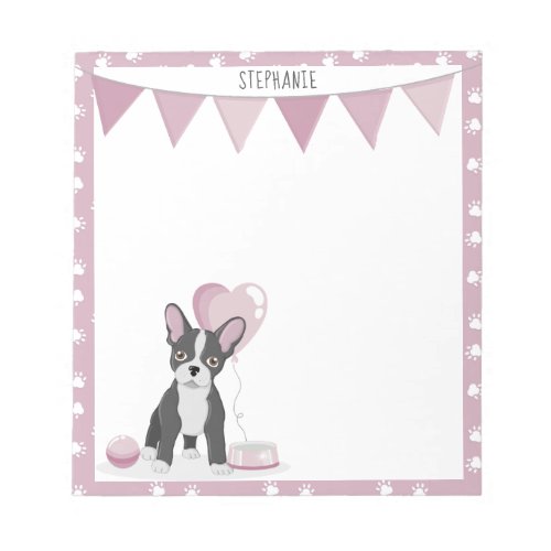 French Bulldog Birthday Notepad