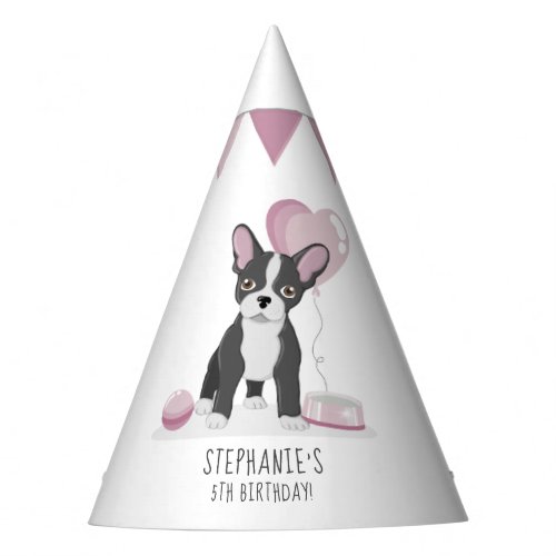 French Bulldog Birthday Party Hat