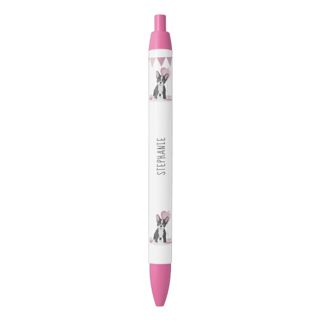 French Bulldog Birthday Pen (Front Vertical)