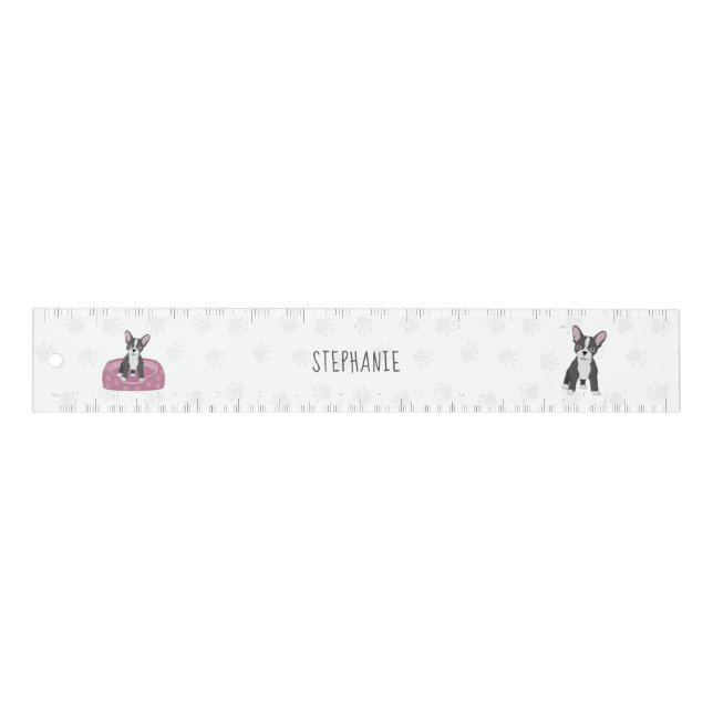 French Bulldog Birthday Ruler (Front)