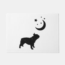 French Bulldog Black Silhouette