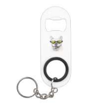 French Bulldog Bottle Opener Keychain