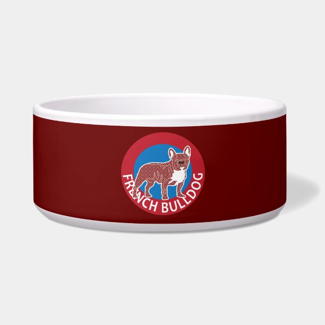 French bulldog bowl (Front)