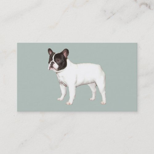 French Bulldog Breeder Business Card