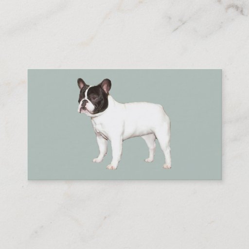 Customizable French Bulldog Breeder Business Card