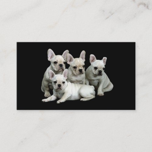 French Bulldog Breeder Business Card