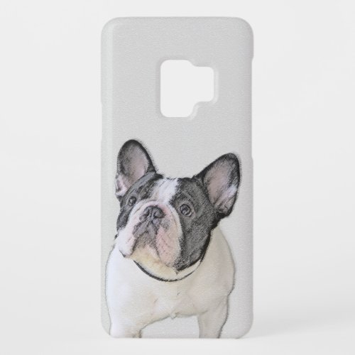 French Bulldog Brindle Pied Painting _ Dog Art Case_Mate Samsung Galaxy S9 Case