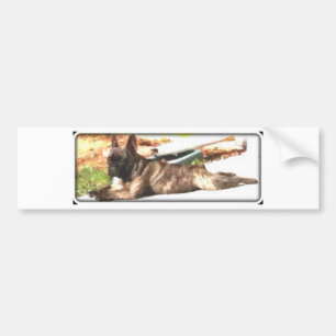 French bulldog bumper sticker