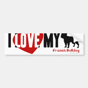 French Bulldog Bumper Sticker