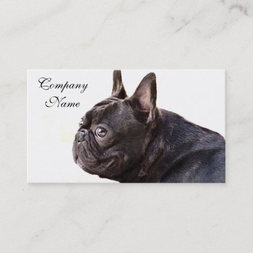 French Bulldog Business Card