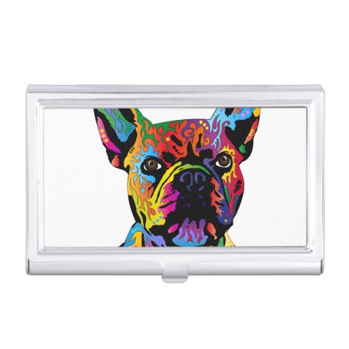 French Bulldog Business Card Case