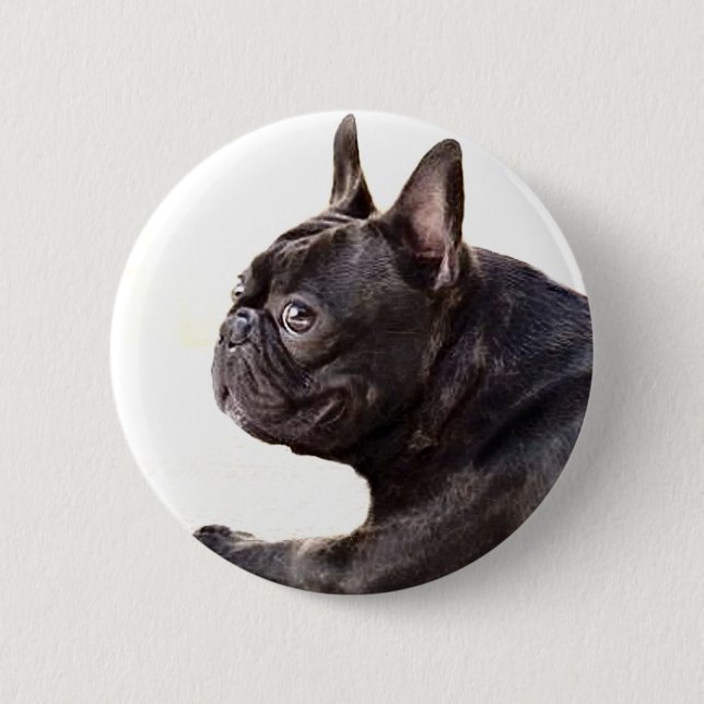 French Bulldog Button (Front)