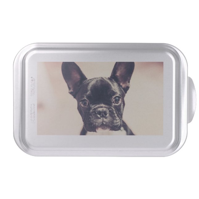 French bulldog cake pan (Front)