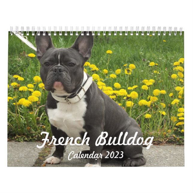 French Bulldog Calendar 2023 Add Your Photos (Cover)