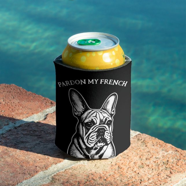 French Bulldog Can Cooler (In Situ Pool)
