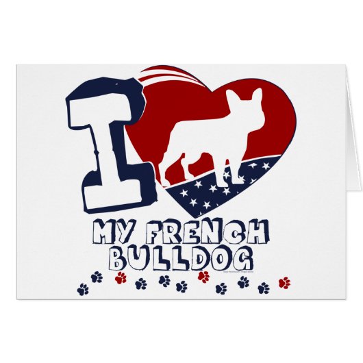 French Bulldog Cards (Front Horizontal)