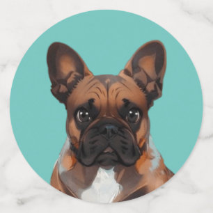 French Bulldog Cartoon French Bulldog Confetti