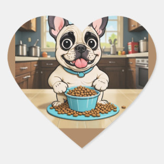 French Bulldog Cartoon Sticker