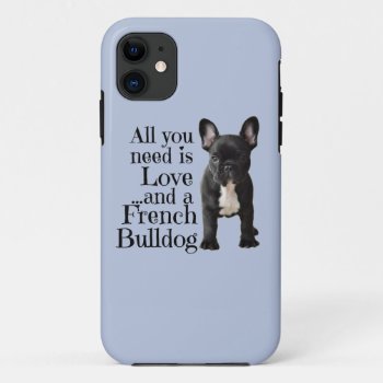 French Bulldog Case - Love by frenchiebulldogshop at Zazzle