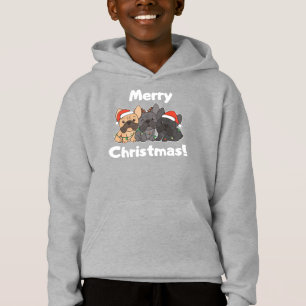 French Bulldog Christmas Animals Cute Dogs Hoodie