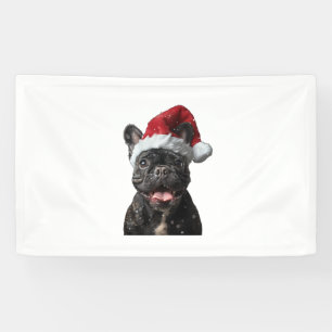 French Bulldog Christmas Banner
