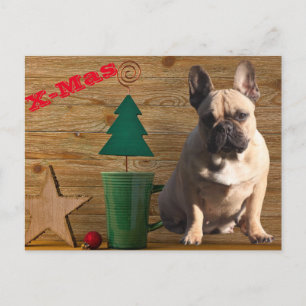 French Bulldog Christmas Card Christmas