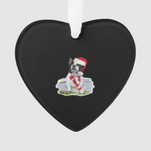 French Bulldog Christmas Day Holidays Gifts Classi Ornament