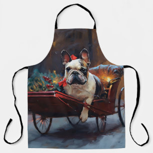 French Bulldog Christmas Festive Season Apron