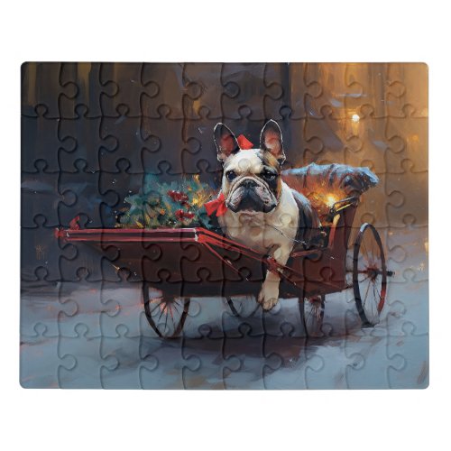 French Bulldog Christmas Festive Season Jigsaw Puzzle