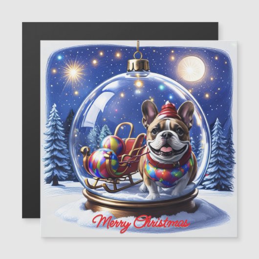 French Bulldog Christmas French Bulldog (Front/Back)