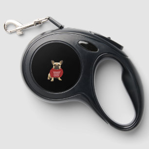 French Bulldog Christmas gifts and christmas sweat Retractable Pet Leash