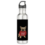 French Bulldog Christmas gifts and christmas sweat Stainless Steel Water Bottle