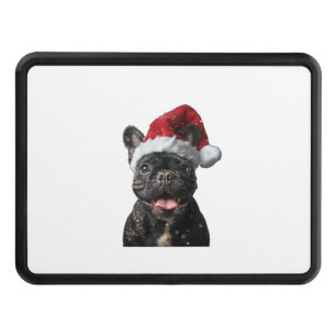 French Bulldog Christmas Hitch Cover