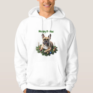 French Bulldog Christmas Hoodie