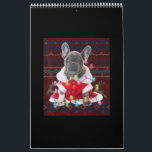 French Bulldog Christmas Lights Ugly Sweater Dog Calendar<br><div class="desc">French Bulldog Christmas Lights Ugly Sweater Dog A Bulldog makes it better. Cute bulldog gifts for Bulldog lovers and Bulldog dog owners who got a new Bulldog puppy dog. Bulldog mom, Bulldog dad. Bulldog gifts for men, boys and girls. Bulldog stuff for kids, youth, girls and boys. Makes an ideal...</div>