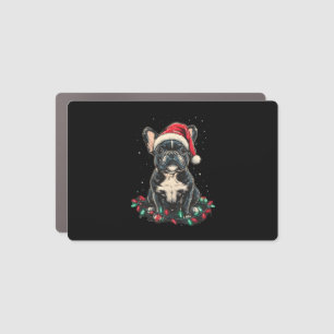 French Bulldog Christmas Lights Xmas Dogs Gifts Me Car Magnet
