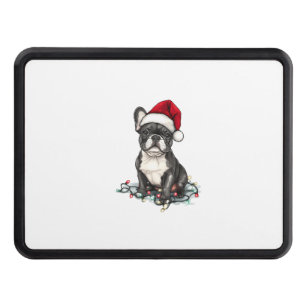 French Bulldog Christmas Lights Xmas Dogs Gifts Me Hitch Cover