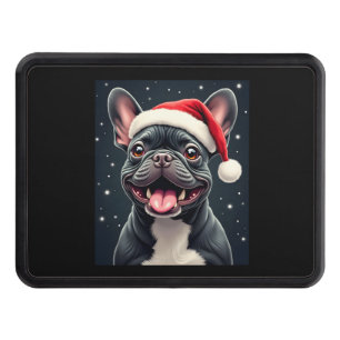 French Bulldog Christmas Long Sleeve T-Shirt Hitch Cover