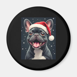 French Bulldog Christmas Long Sleeve T-Shirt Magnet